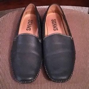 Black Moccasins Loafers